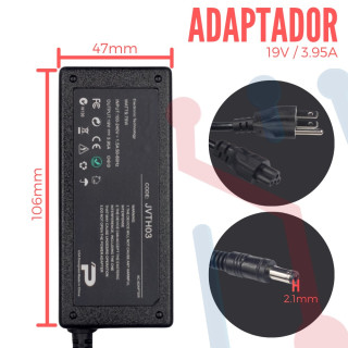 Adaptador de Voltaje 19V 3.95A