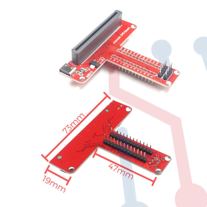 Shield de Expansión para MicroBit (Montaje Protoboard)