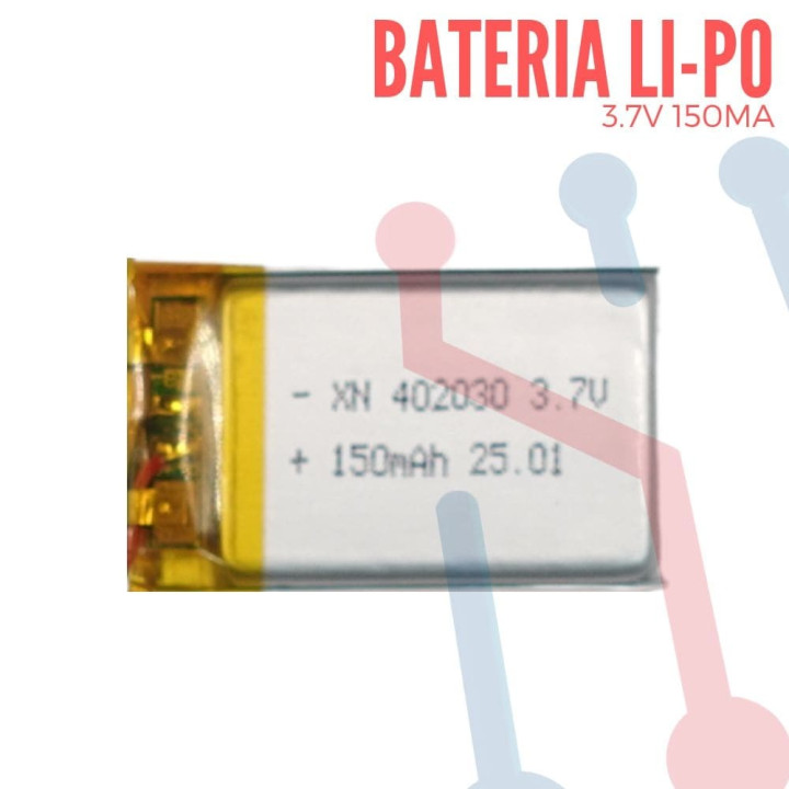 Batería LI-PO 3.7V 150mA (402030)