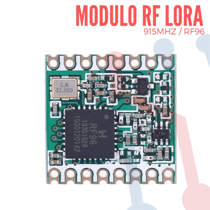 Módulo RF96 Lora 915 Mhz