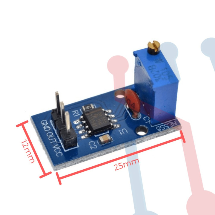 Modulo Generador de Pulsos LM555
