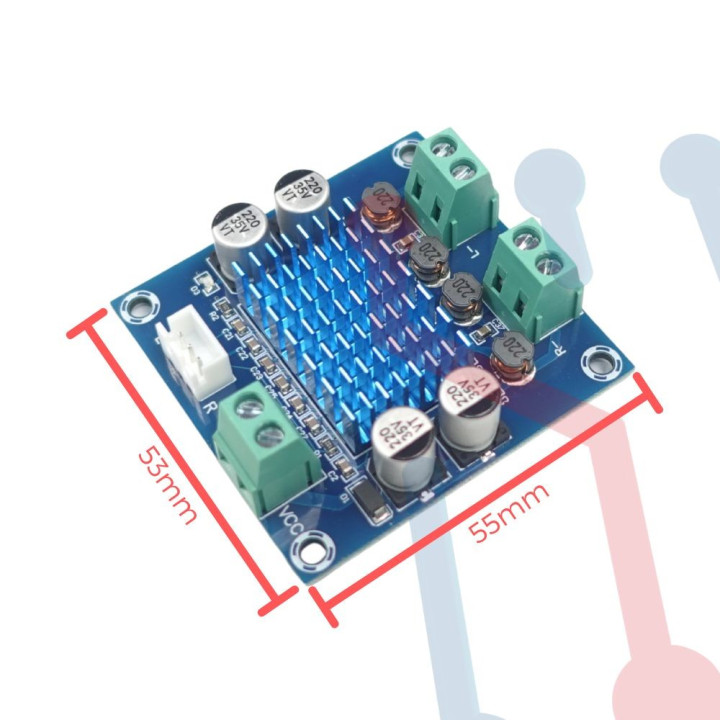 Amplificador Audio 2X15W (TPA3110D2)