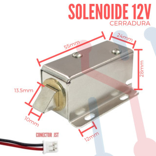 Solenoide Cerradura 12VDC