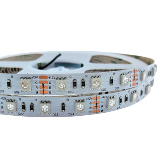 Cinta Led RGB 5050 IP20 12VDC 5 Metros
