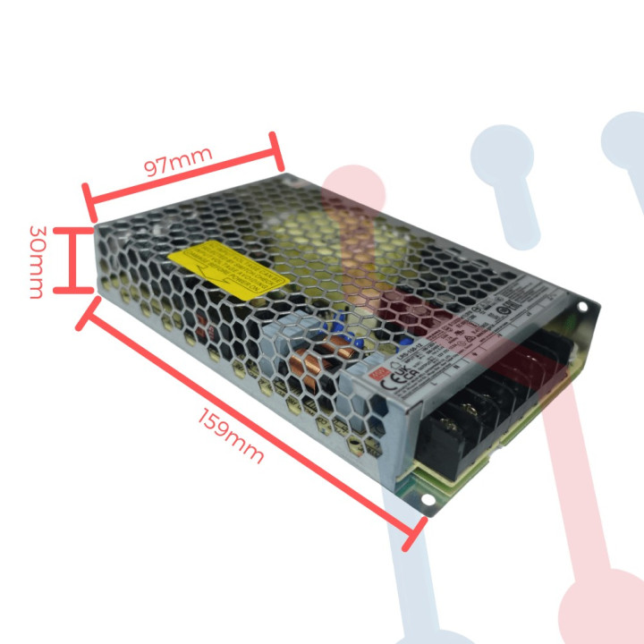 Fuente  12V 12.5A Mean Well