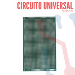 PLACA VIRGEN PARA CIRCUITO 1 CARA IMPRESO 20 X 10CM FR4 (FIBRA DE VIBRIO
