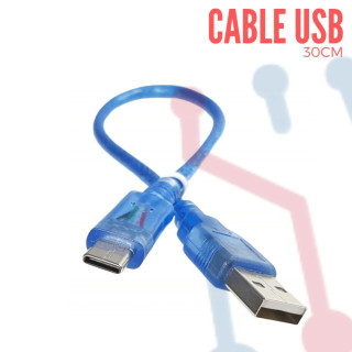 Cable USB a USB-C 30cm