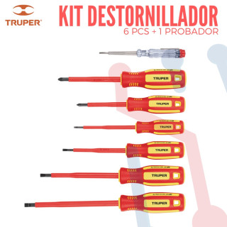 Kit Destornilladores Dieléctricos