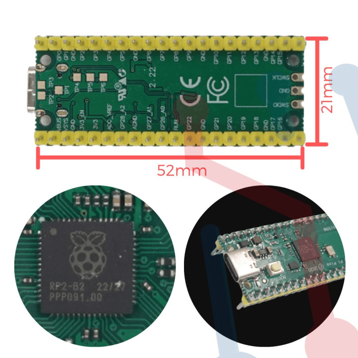 Raspberry Pi Pico (YD-RP2040)