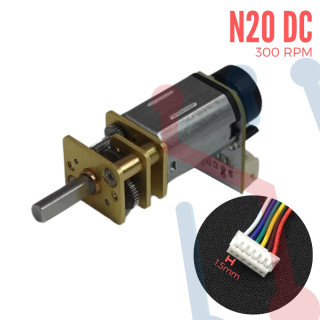 Micro Motorreductor 6V 300rpm 3Kg/cm