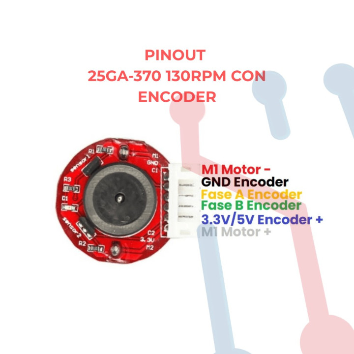 Motorreductor 12V 130RPM 0.9kG