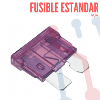 Fusible Medida Estandar para Carro 40 Amperios