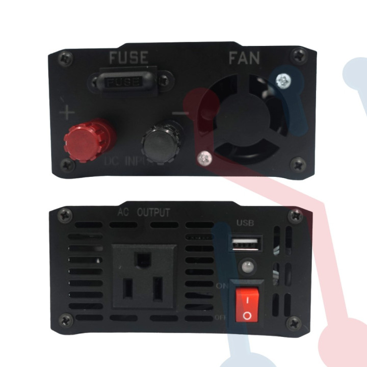 Inversor (Onda modificada) DC/AC 12V 300W-LEYU