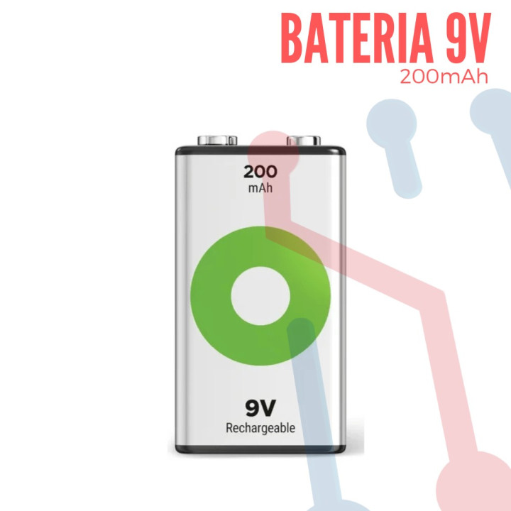 Batería GP Recargable 9V