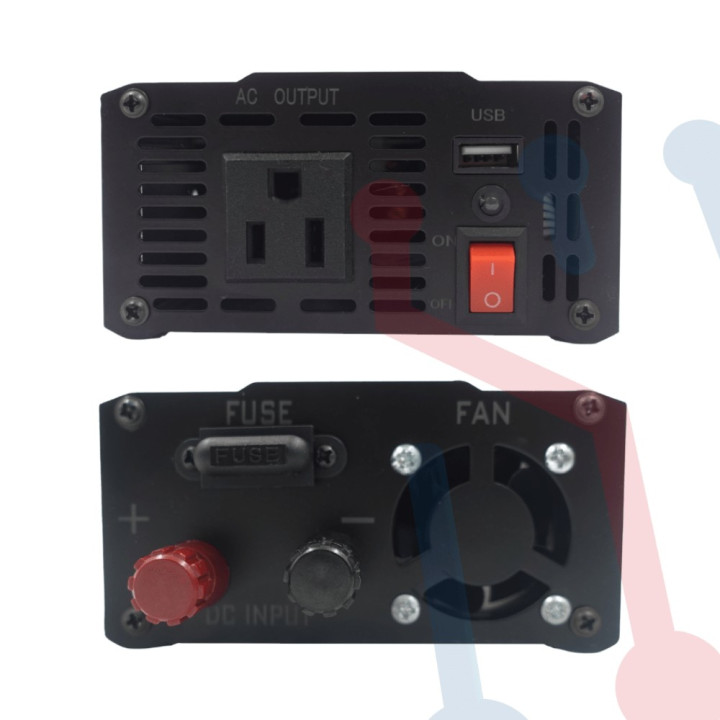 Inversor (Onda pura) DC/AC 24V 300W-LEYU