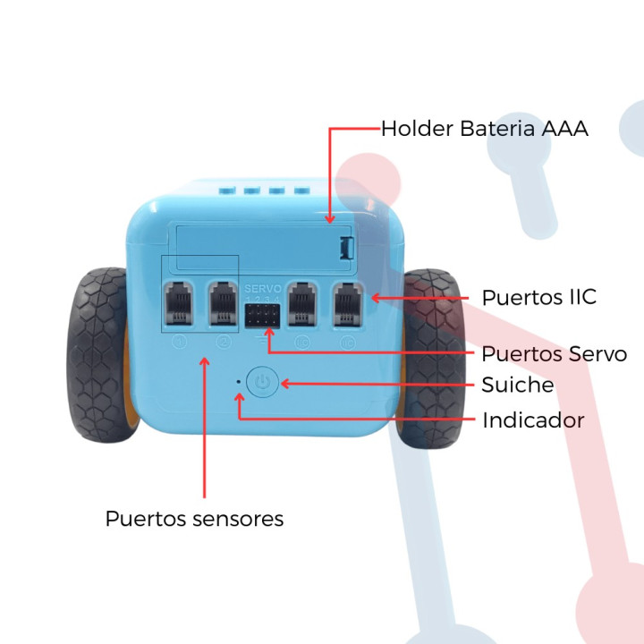 Robot TP Bot Programable para Micro:Bit