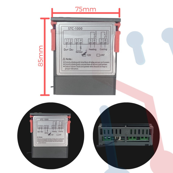 Termostato Digital 12V (STC-1000)