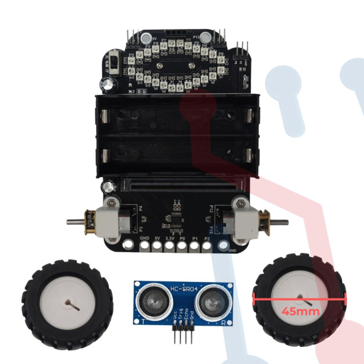 Robot Evita-Obstáculos para Micro:bit
