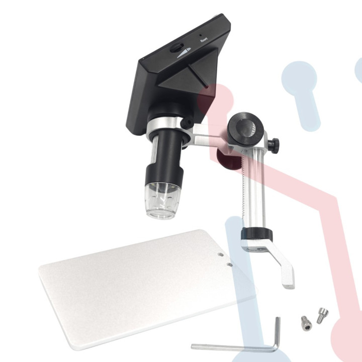 Microscopio Digital 1000X con Pantalla