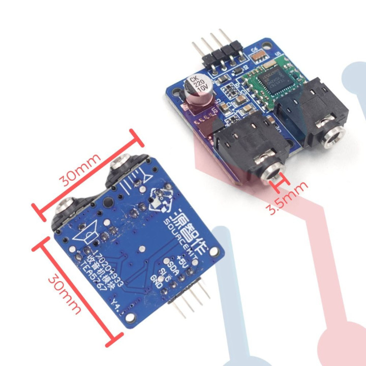 Módulo de Radio Estéreo FM TEA5767