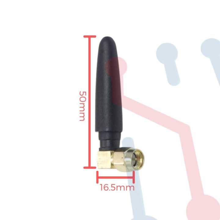 Antena L Macho para GSM GPRS SIM900