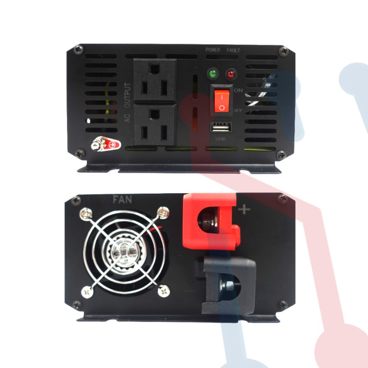 Inversor (Onda pura) DC/AC 24V 600W-LEYU