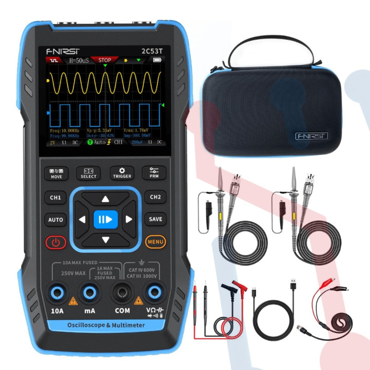 Osciloscopio 50MHz FNIRSI-2C53T