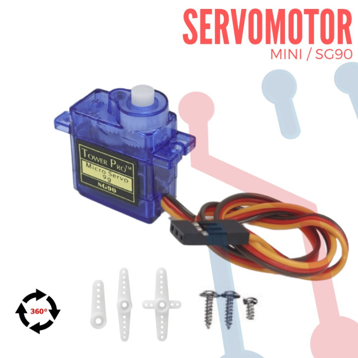 Servomotor Mini SG90 360º