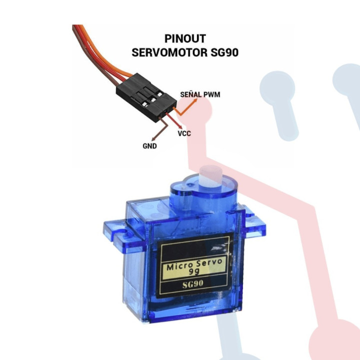 Servomotor Mini SG90 360º