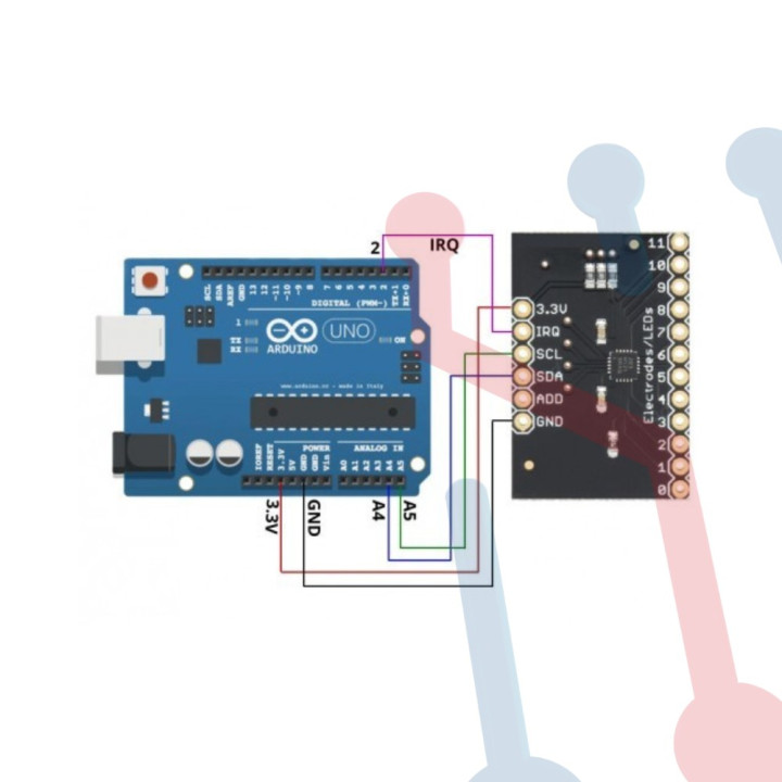 Sensor Táctil Capacitivo MPR121