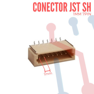 Conector JST GH 7Pin Macho de 1.25mm