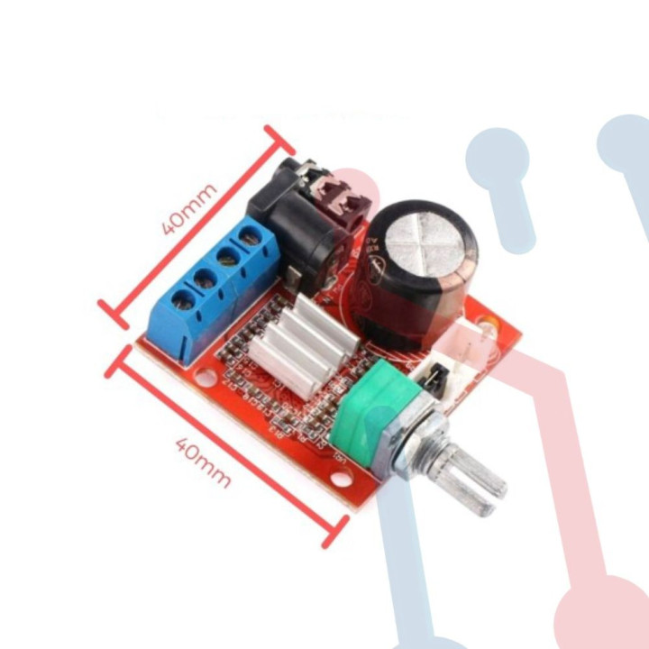 Amplificador Control de Volumen 2X10W (PAM8610)