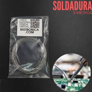 Soldadura de Estaño  X 5 Mts