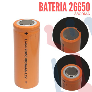 Bateria Litio-Ion 26650 8800mAh