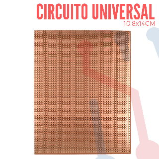 Circuito Impreso Universal 10.8X14cm (CL-014)