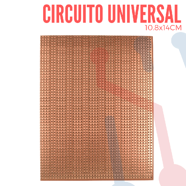 Circuito Impreso Universal 10.8X14cm (CL-014)