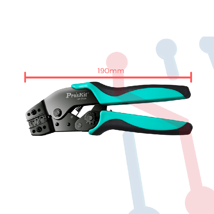 Ponchadora Terminal Sin Aislar ProsKit (CP-751A)
