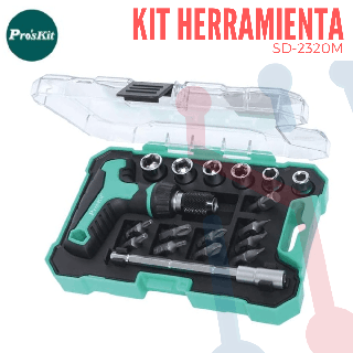 Kit de Herramientas Proskit 18 en 1  (SD-2320M)