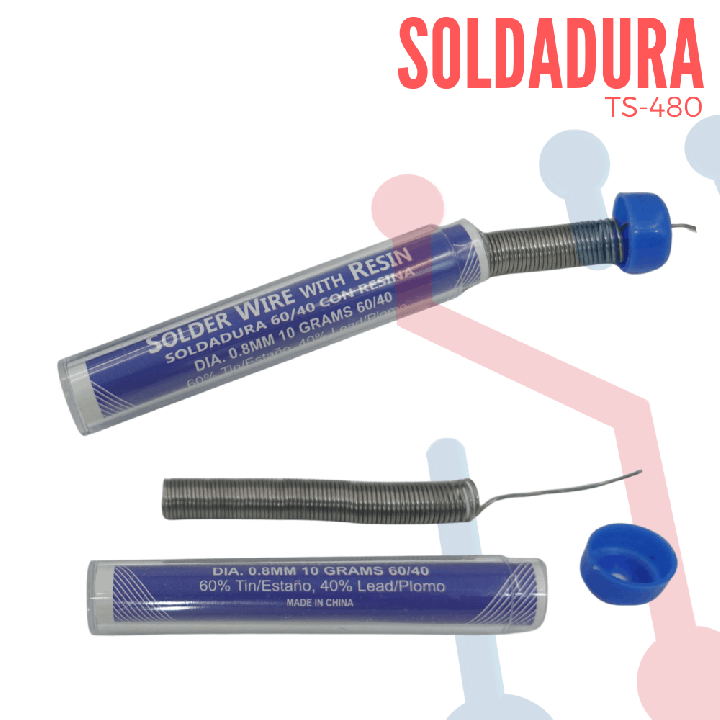 Soldadura 0.8mm 10gr (TS-480)