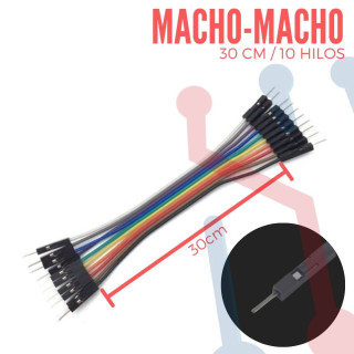 Cable de Conexión Rápida 30cm M-M