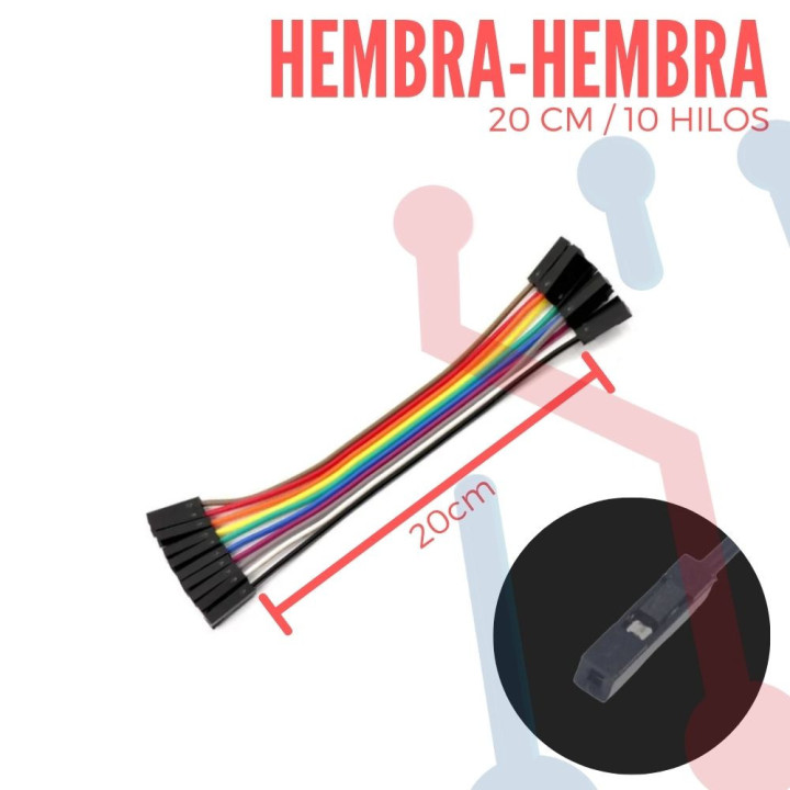 Cable de Conexión Rápida 20cm H-H