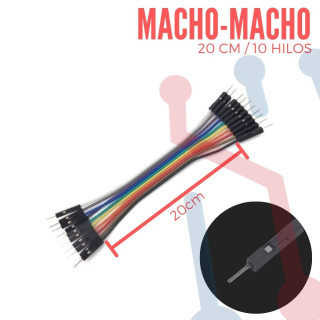 Cable de Conexión Rápida 20cm M-M