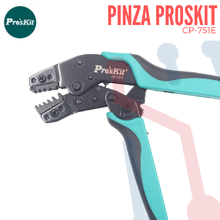 Ponchadora Terminal Tubular ProsKit (CP-751E)