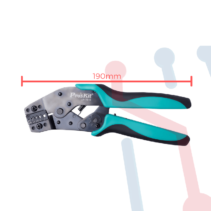 Ponchadora Terminal Tubular ProsKit (CP-751E)