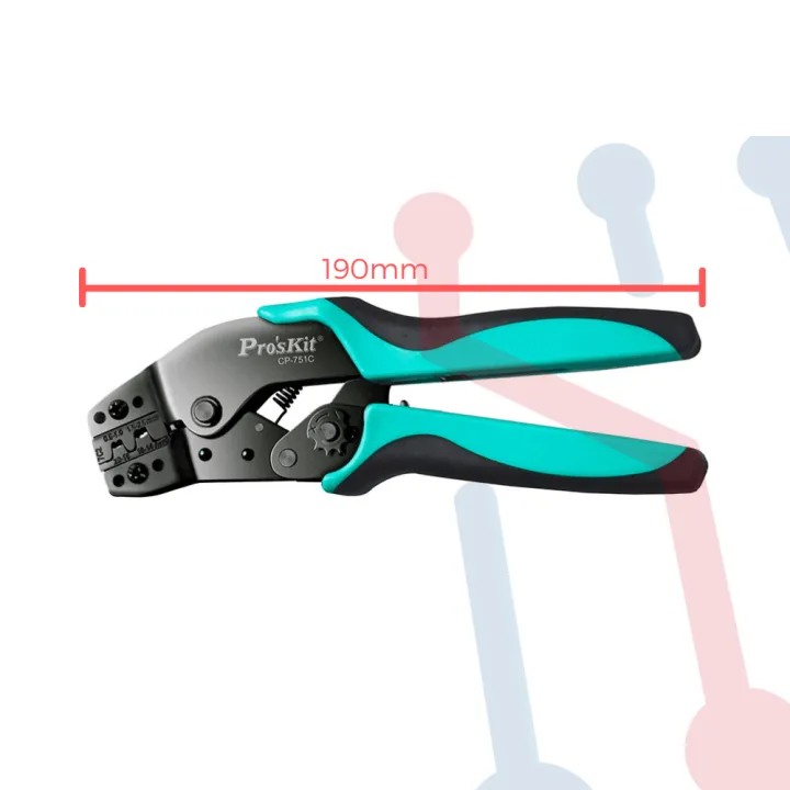 Ponchadora Terminal Sin Aislar ProsKit (CP-751C)