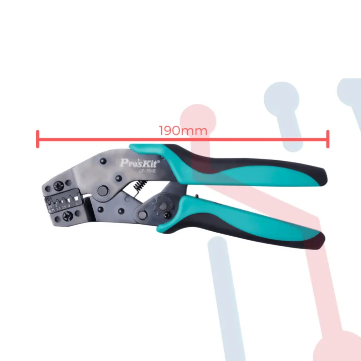 Ponchadora Terminal Tubular ProsKit (CP-751E)