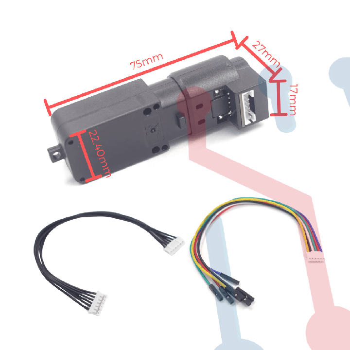 Motorreductor Metal 6V 355RPM