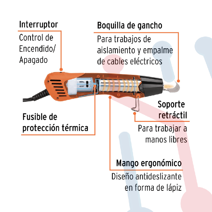 Pistola de Calor 350W