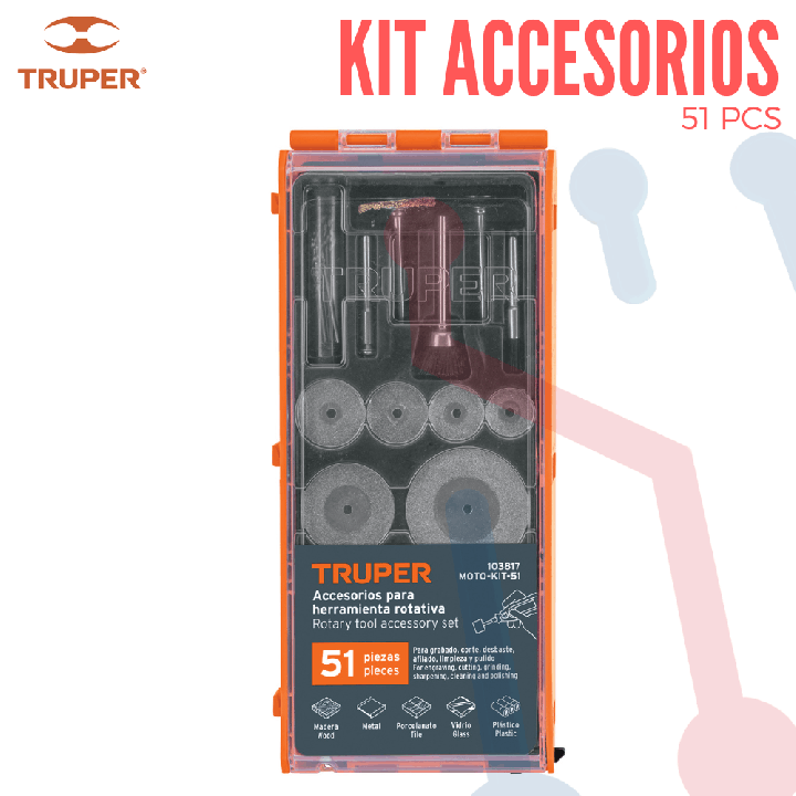 Kit de Accesorios 51 PCS