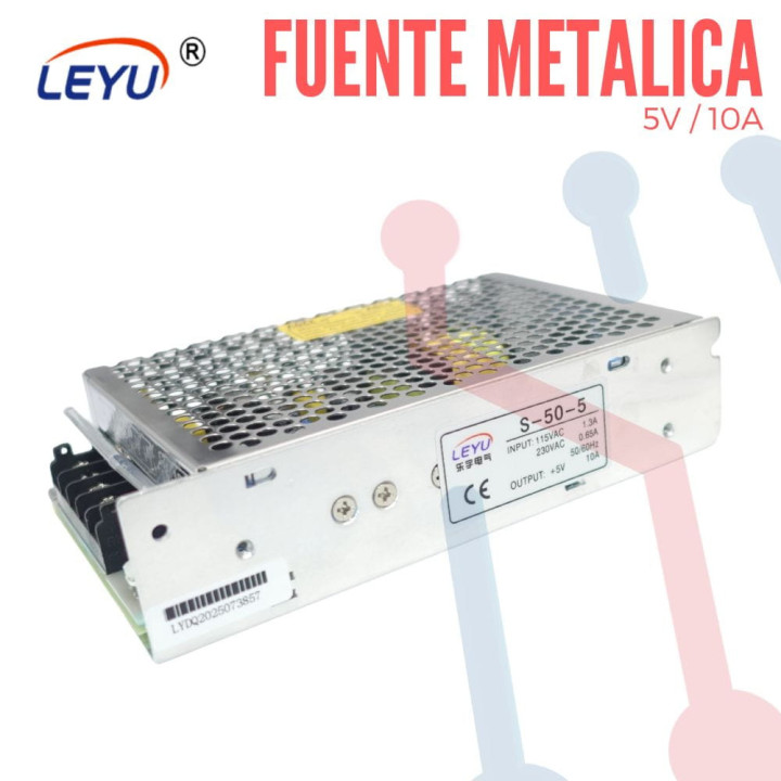 Fuente Suicheada 12V 10A 120W (LEYU)